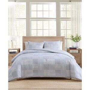 Tommy Hilfiger Hamptons Patchwork 3-Pc King Cotton Comforter Set MSRP $170